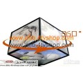 برواز او مكعب صور دوار magic cube rotating photo frame